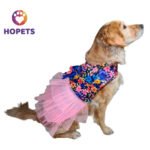 Vestido para perro de tul